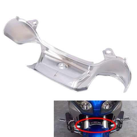 GOLDWING 01-17 FRONT FORK FAIRING TRIM SKIRT CHROME