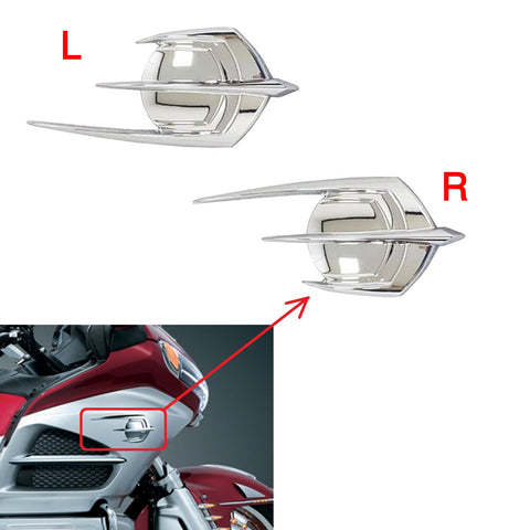 GOLDWING 2012-2017 CHROME FALCON FAIRING EMBLEM COVER