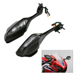 Honda CBR 1000 2017-2019 Black LED Turn Signal Rear View Mirrors