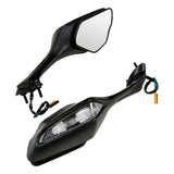 Honda CBR 1000 2017-2019 Black LED Turn Signal Rear View Mirrors