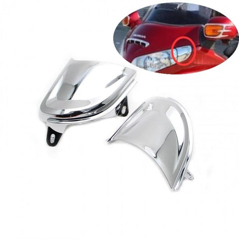 GOLDWING 2006-2017 FRONT HEADLIGHT COVER TRIMS CHROME
