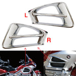 GOLDWING 12-17 AIR EXHAUST INTAKE CHROME ACCENT SET