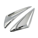 GOLDWING 12-17 WINDSHIELD GARNISH VENT CHROME ACCENTS