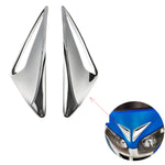 GOLDWING 12-17 WINDSHIELD GARNISH VENT CHROME ACCENTS