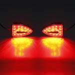 GOLDWING 12-17 AERO HEAD MARKER RED LIGHTS