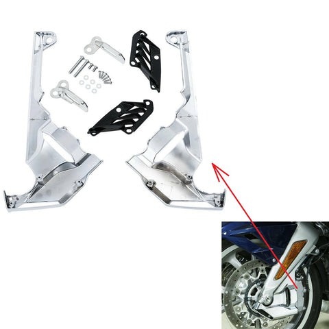 GOLDWING 18-20 ABS FRONT BRAKE CALIPER COVERS CHROME