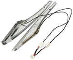 GOLDWING 12 TO 17 SADDLEBAG ACCENT SWOOP LED/CHROME