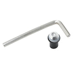 SILVER WINDSCREEN M5 BOLT SCREWS