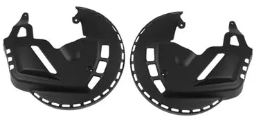 GOLDWING 2001-2017 FRONT BRAKE DISC ROTOR COVERS MATT BLACK (NO-LED)